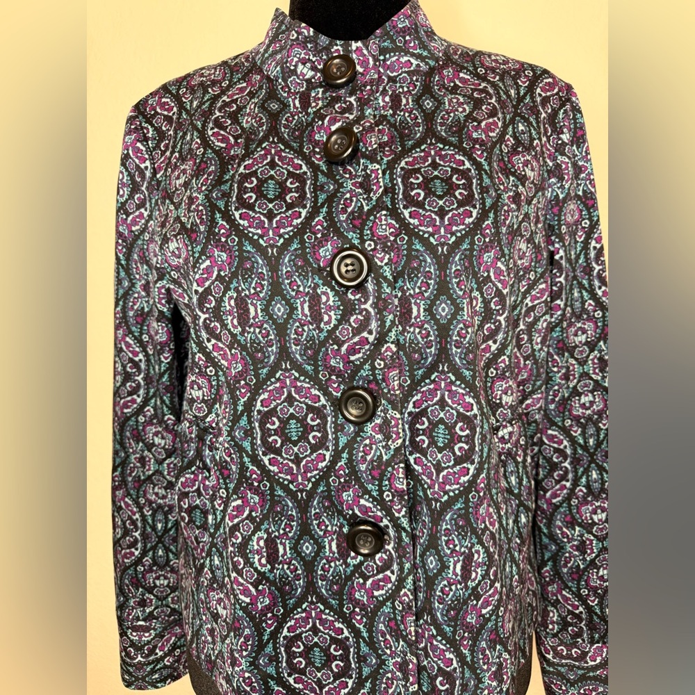Elegant Paisley Women's Jacket